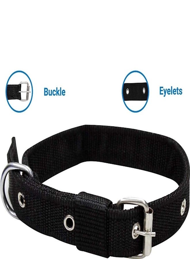 Libra Dog Neck Collar Belt | Adjustable Harness with Heavy Duty Rope Leash Set | Waterproof Chest Belt with Soft Padded Handle (1.5M-2M, Black) - Image 3